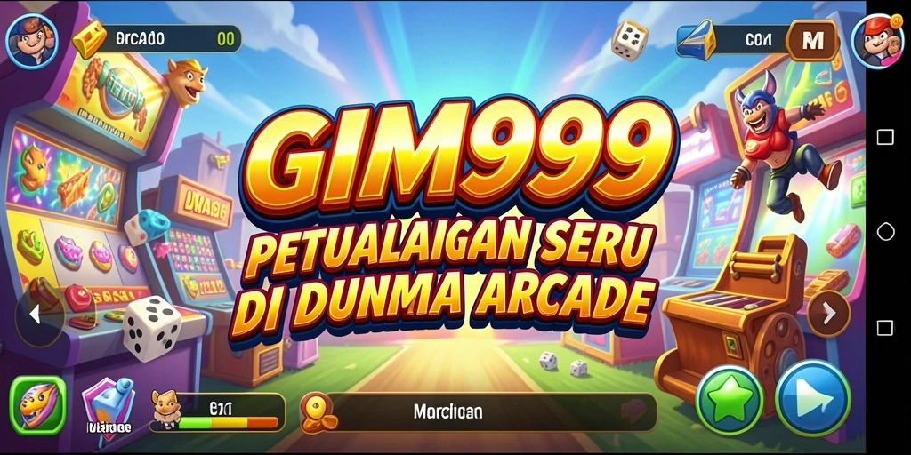 Antarmuka permainan GIM999 yang menarik dan interaktif.