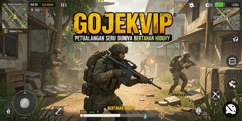 Tampilan antarmuka permainan GOJEKVIP yang menarik dan berfungsi dengan baik.